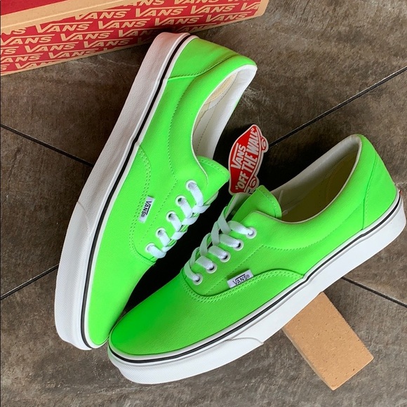 Vans Other - VANS ERA NEON GREEN GECKO/true white men’s